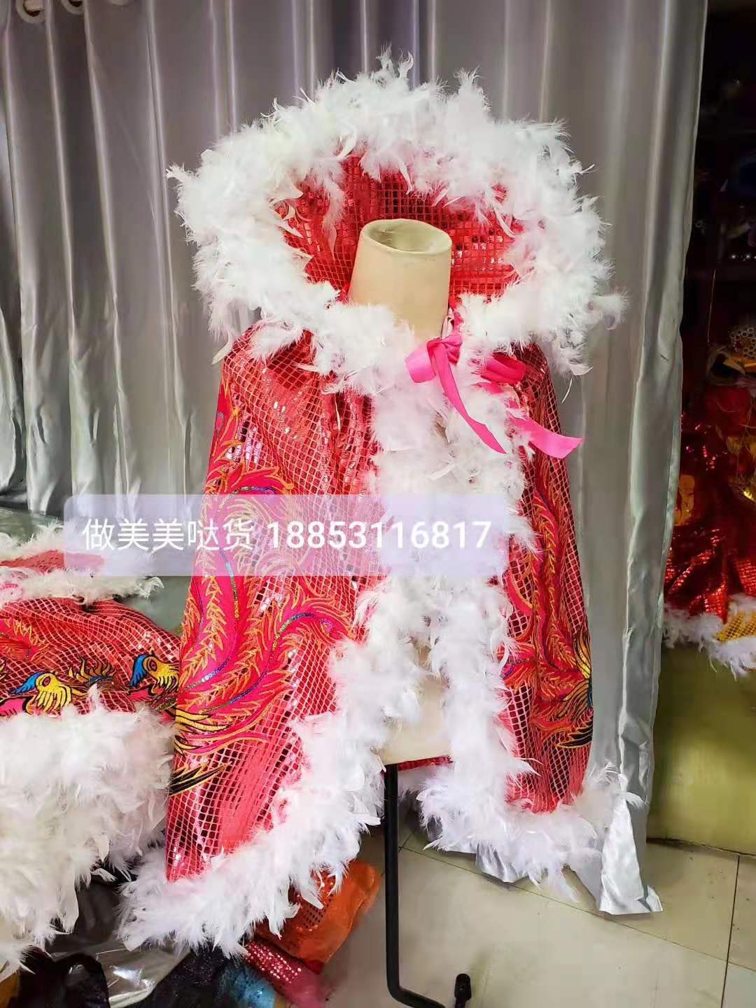高档绶带披风斗篷制作批发(图2) 高档绶带披风斗篷制作批发(图2)